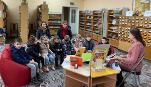 Книжкова виставка «Чарівна скарбничка казок Наталії Забіли»