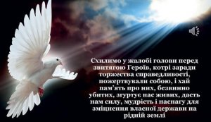Книжкова виставка ”Небесна сотня”