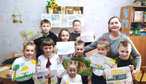 Шевченківська година ”Мальоване слово Кобзаря”