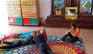 Бібліотечна тусовка «Родинні вихідні у бібліотеці для дорослих та малечі» 