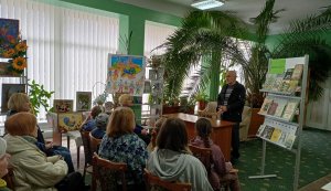 Зустріч із Кривичуном О.С. ”Благослови, травинко, слово мовить” (Тиждень юнацької книги)