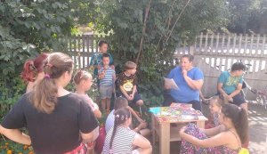 Літературна карусель ”Казки гуляють по світу” Бібліотека під відкритим небом