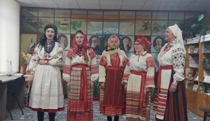 Різдвяні гостини ”Один день з життя читальної зали”