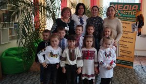 Бібліомікс ”Малюки читають Шевченка”