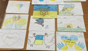 Конкурс малюнків ”Ми за мир”  (Тиждень дитячої та юнацької книги)  