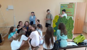Літературний сніданок за творами Галини Вдовиченко «Веселі пригоди» (Бібліотека під відкритим небом)