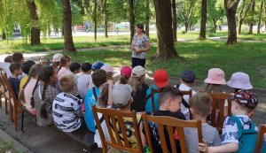 Екологічний калейдоскоп «Закрути міцніше кран – щоб не витік океан»  (Бібліотека під відкритим небом)