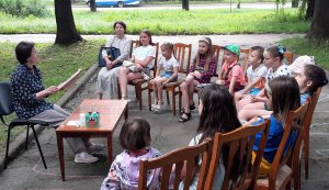 Літній гармидер «Зустрічай літо разом з бібліотекою» (Бібліотека під відкритим небом)