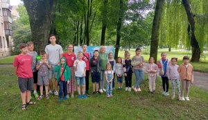 Літературна карусель «Читаємо, пізнаємо, розважаємось» (Бібліотека під відкритим небом)