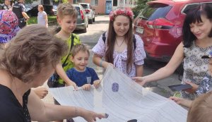 Інтелектуальний спринт «Місце зустрічі – острів Всезнайки» (Бібліотека під відкритим небом)
