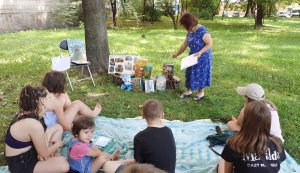 Пізнавальна мандрівка «Ліс – це диво, ліс – це казка» (Бібліотека під відкритим небом)