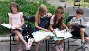 Літературні жмурки «Знайди героя казки» (Бібліотека під відкритим небом)