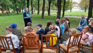 Літні розваги «Міркуємо, граємо, відпочиваємо» (Бібліотека під відкритим небом)