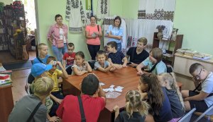 Ігровий бум «Спритні, сміливі, кмітливі» (Бібліотека під відкритим небом)