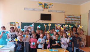 Майстер-клас «Розлітайтесь по світу голуби миру» 
