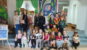 Екскурсія до бібліотеки (Пришкільний табір)