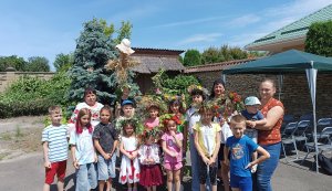 Народознавча розвага ”Вулицею йдемо - Купайло несемо” («Бібліотека під відкритим небом – 2025» в рамках мистецького проєкту «Рівне. Літо. Музика – 2025»)