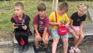 Рухливі ігри надворі «Хто спритніший?» («Бібліотека під відкритим небом – 2025» в рамках мистецького проєкту «Рівне. Літо. Музика – 2025»)