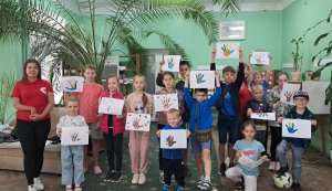 Майстер-клас «Сила дотику: малюю, коли важко висловитись» 