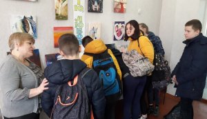 Арт-виставка воїнів АТО «Біль перероджений у віру, надію, любов…»