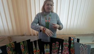 Виставка-майстерня ”Візерунки душі: гердани та браслети”