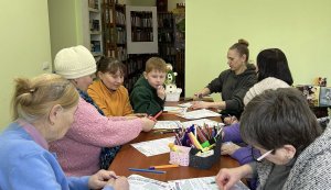 Арттерапевтична зустріч  «Веселковий сніговик» 