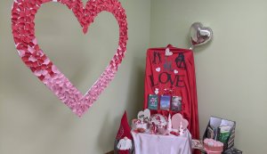 Виставка-інсталяція «Love is…»  (До Дня Святого Валентина)