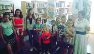 Година спілкування та розваг «А у нас в бібліотеці» у «Бібліотеці під відкритим небом»