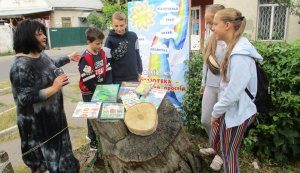 Екологічна галявина: «Дерева – живі легені планети Земля» у «Бібліотеці під відкритим небом»