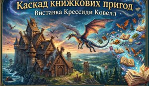 Виставка-флаєр ”Каскад книжкових пригод”