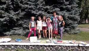 Бесіда «Птахи – наші пернаті друзі» у «Бібліотеці під відкритим небом»