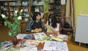 Патріотичний майстер-клас  у «Бібліотеці під відкритим небом»