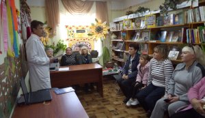Зустріч з лікарем Олегом Павловичем Колосом в бібліотеці-філії № 5