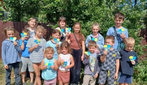 Майстер-клас «Патріотичне серце» (Бібліотека під відкритим небом – 2026)