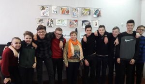 Виставка картин Марії Брагінської в книгозбірні