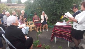 Бібліотечні посиденьки «Летять літа, як білі журавлі»