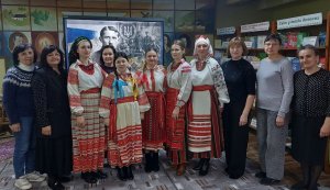 Літературно-мистецька зустріч за участі фольклорного гурту «Джерело» (керівник Раїса Цапун) «Вони боролися за волю України»