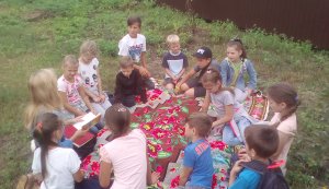 Казковий калейдоскоп «Чарівної казки дивосвіт» у «Бібліотеці під відкритим небом»