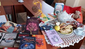 Бібліо-кав’ярня «Книги – невичерпне джерело мудрості»