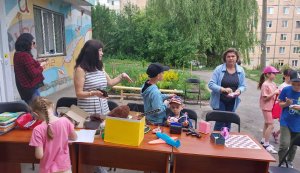 Гра-бродилка ”Ласкаво просимо у книжкове королівство” Бібліотека під відкритим небом